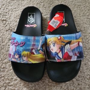 NWT Vans Sailor Moon Slides